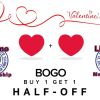 BOGO Before Valentine's Day
